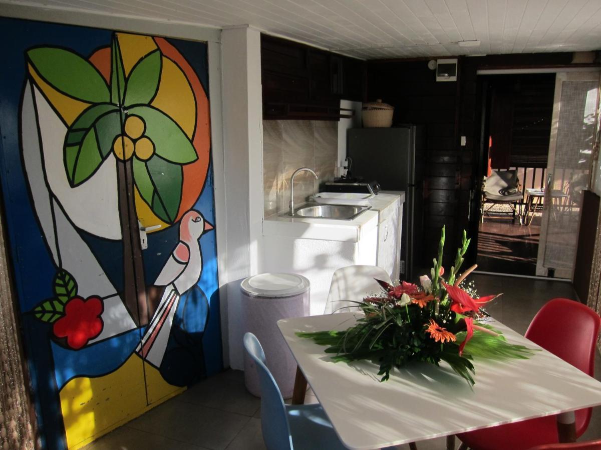 La Case Bois Creole Albion Exteriér fotografie