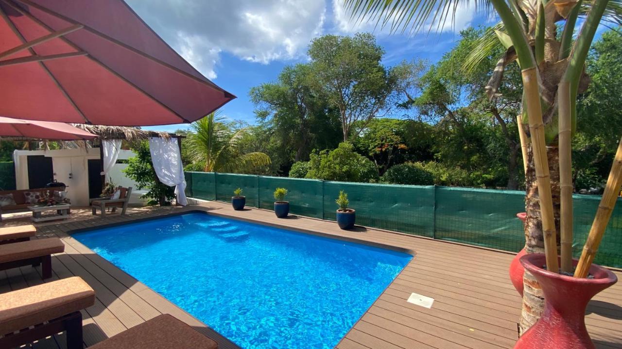 La Case Bois Creole Albion Exteriér fotografie