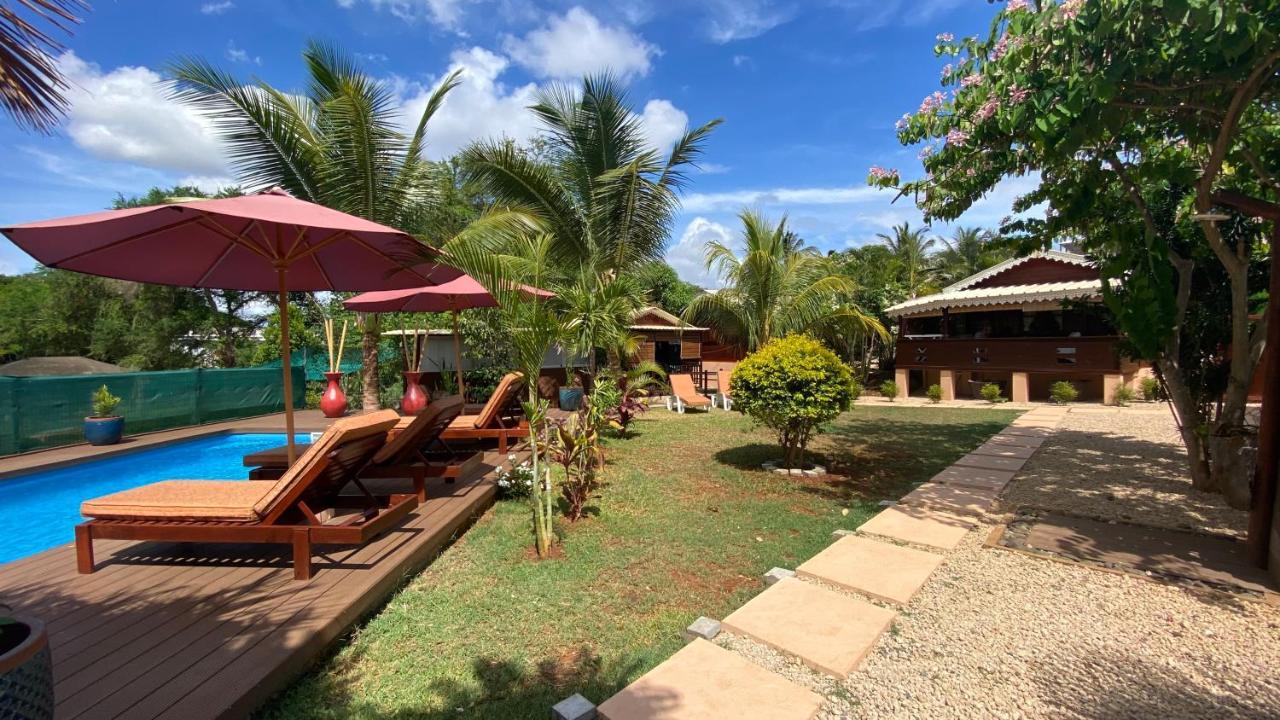 La Case Bois Creole Albion Exteriér fotografie